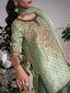 Pistachio silk